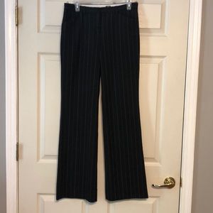 The Limited black pinstripe dress pants